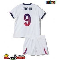 Camisa de Futebol Paris Saint-Germain Ferran Torres #9 Equipamento Secundário Infantil 2026-27 Manga Curta (+ Calças curtas)